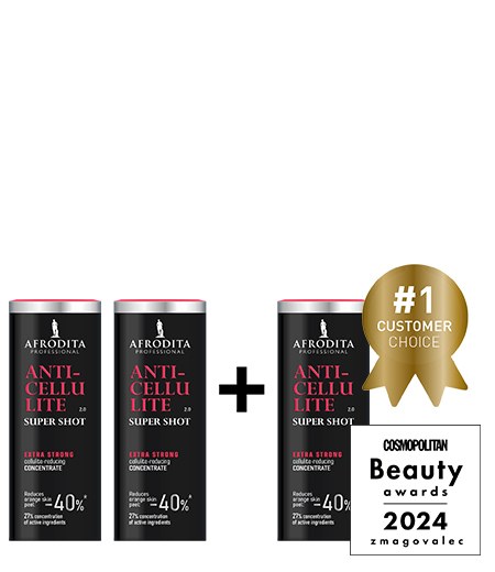 ANTI-CELLULITE SUPER SHOT Koncentrat za smanjenje celulita 3x