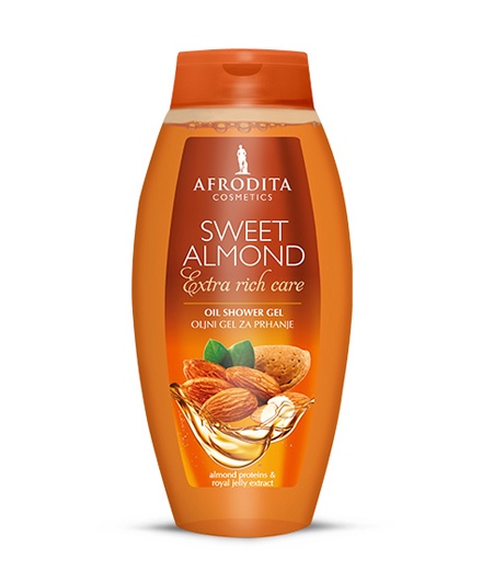 SWEET ALMOND Uljni gel za tuširanje 250ml