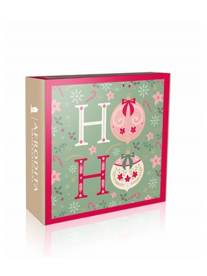 Poklon kutija HAPPY HOLIDAYS GREEN