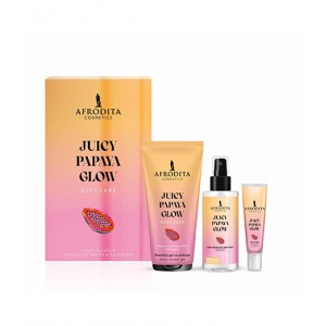 JUICY PAPAYA GLOW  Papaya & Cantaloupe Melon & Raspberry