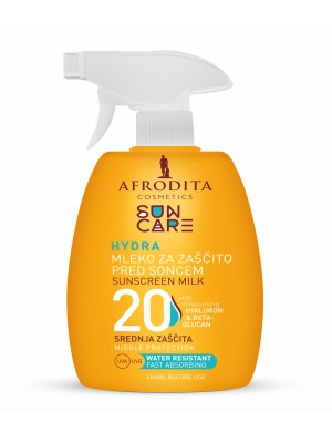 SUN CARE  HYDRA HIDRATANTNO MLIJEKO ZA ZAŠTITU OD SUNCA SPF 20