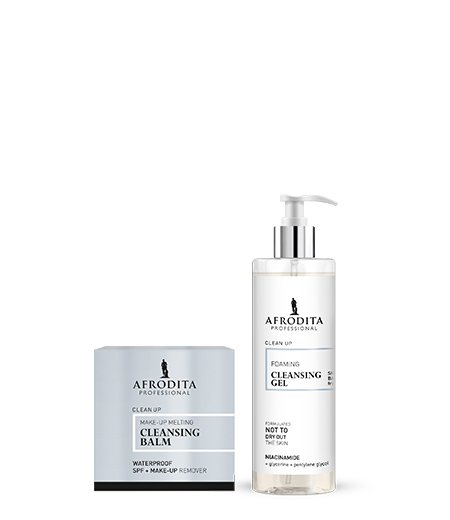 CLEAN UP Balzam za čišćenje + Pjenasti gel za čišćenje