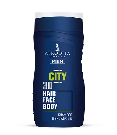 AFRODITA MEN CITY gel za šamponiranje i tuširanje