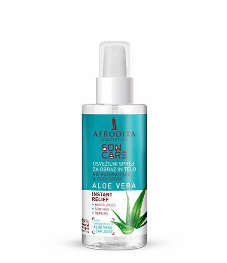 SUN CARE ALOE VERA Osvježavajući sprej za lice i tijelo