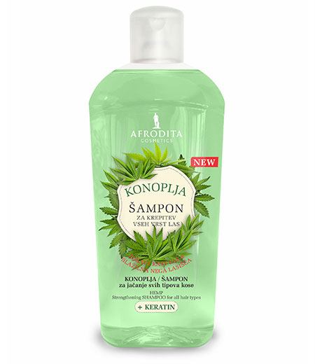 Šampon za jačanje svih tipova kose KONOPLJA Šampon za jačanje svih tipova kose KONOPLJA