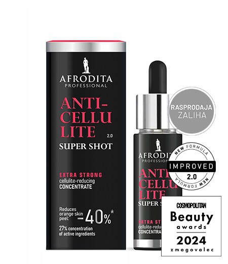 ANTI-CELLULITE SUPER SHOT 2.0 Koncentrat za smanjenje celulita ANTI-CELLULITE SUPER SHOT 2.0 Koncentrat za smanjenje celulita
