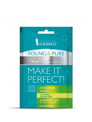 Young & Pure REFRESHING MASK MAKE IT PERFECT!