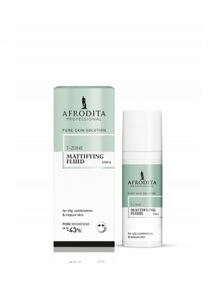 PURE SKIN SOLUTION Mattifying and pore minimising fluid