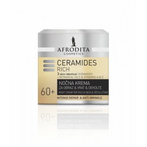 CERAMIDES RICH Night cream for face, neck and décolletage            