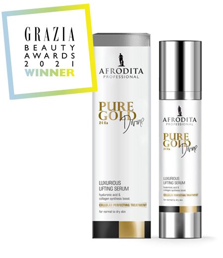 Pure Gold DIVINE 24 Ka LUXURIOUS LIFTING SERUM for normal to dry skin