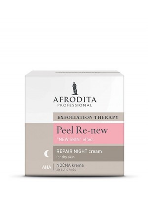 PEEL RE-NEW ''REPAIR'' AHA NIGHT Cream for dry skin
