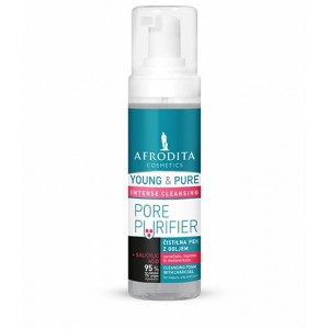 YOUNG & PURE PORE PURIFIER Cleansing Foam with Charcoal