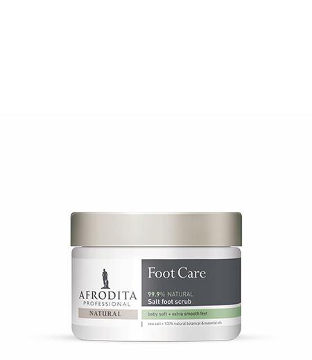 FOOT CARE NATURAL Salt foot scrub
