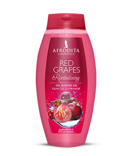 RED GRAPES Oil shower gel 250ml