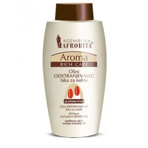 Aroma rich care ACETONE-FREE OIL-BASED NAIL POLISH REMOVER