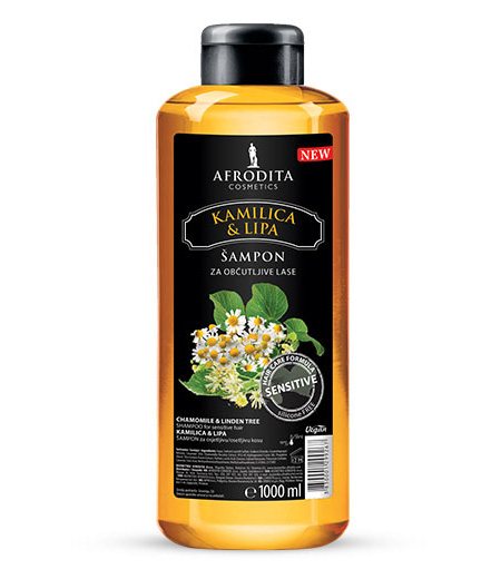 Hair shampoo CAMOMILE & LIME 