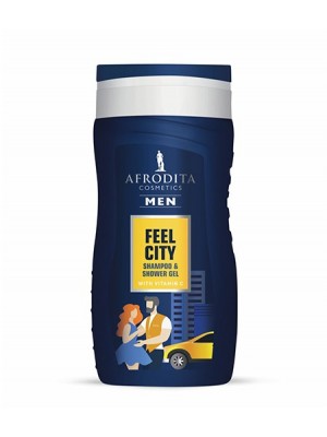 MEN FEEL CITY SHAMPOO AND SHOWER GEL new
