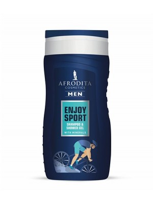 MEN ENJOY SPORT SHAMPOO AND SHOWER GEL new