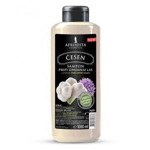 Hair shampoo GARLIC