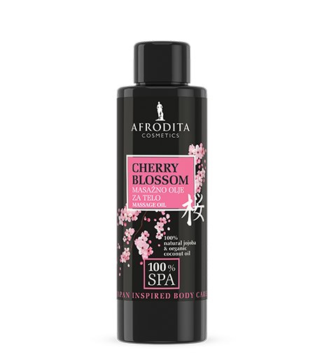 100% SPA CHERRY BLOSSOM Massage Oil 