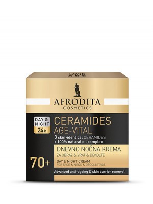 70+ CERAMIDES AGE-VITAL Day and night cream