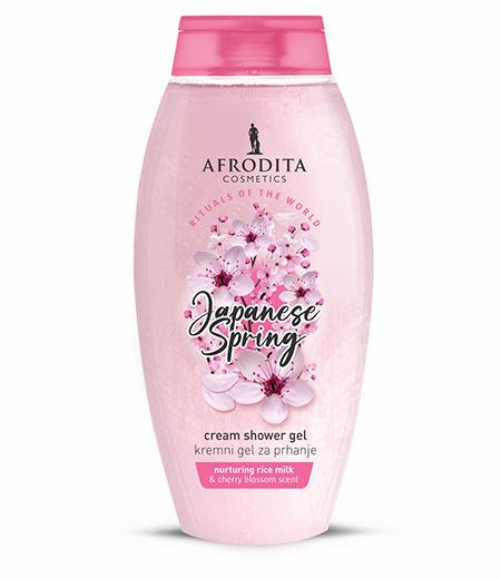 CREAM SHOWER GEL Japanese Spring 