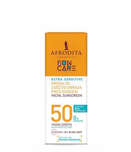 SUN CARE EXTRA SENSITIVE Facial Sunscreen SPF 50