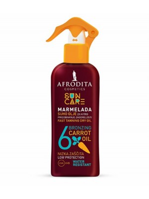 SUN CARE JAM Bronzing Carrot Oil DRY OIL SPF 6