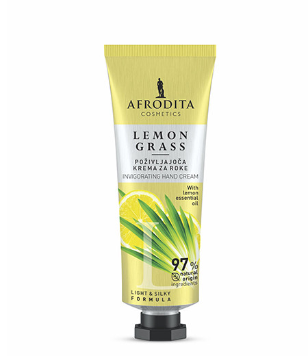 LEMONGRASS Invigorating hand cream