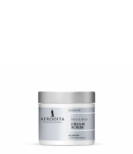 CLEAN UP Cream scrub for face and body