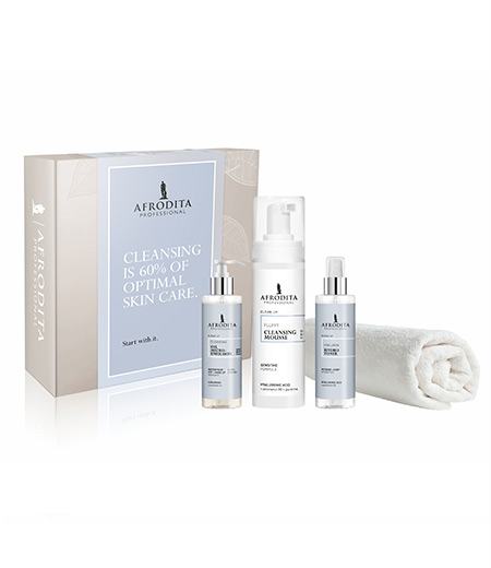 CLEAN UP Set for double cleansing of combination and oily skin