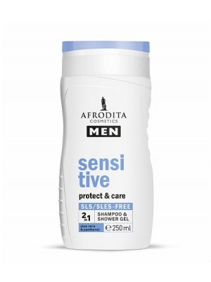 MEN SENSITIVE  Shampoo and shower gel 
