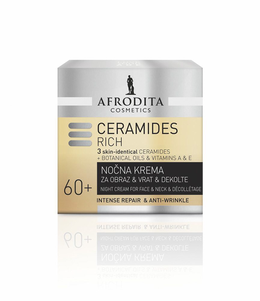 CERAMIDES RICH Night cream for face, neck and décolletage