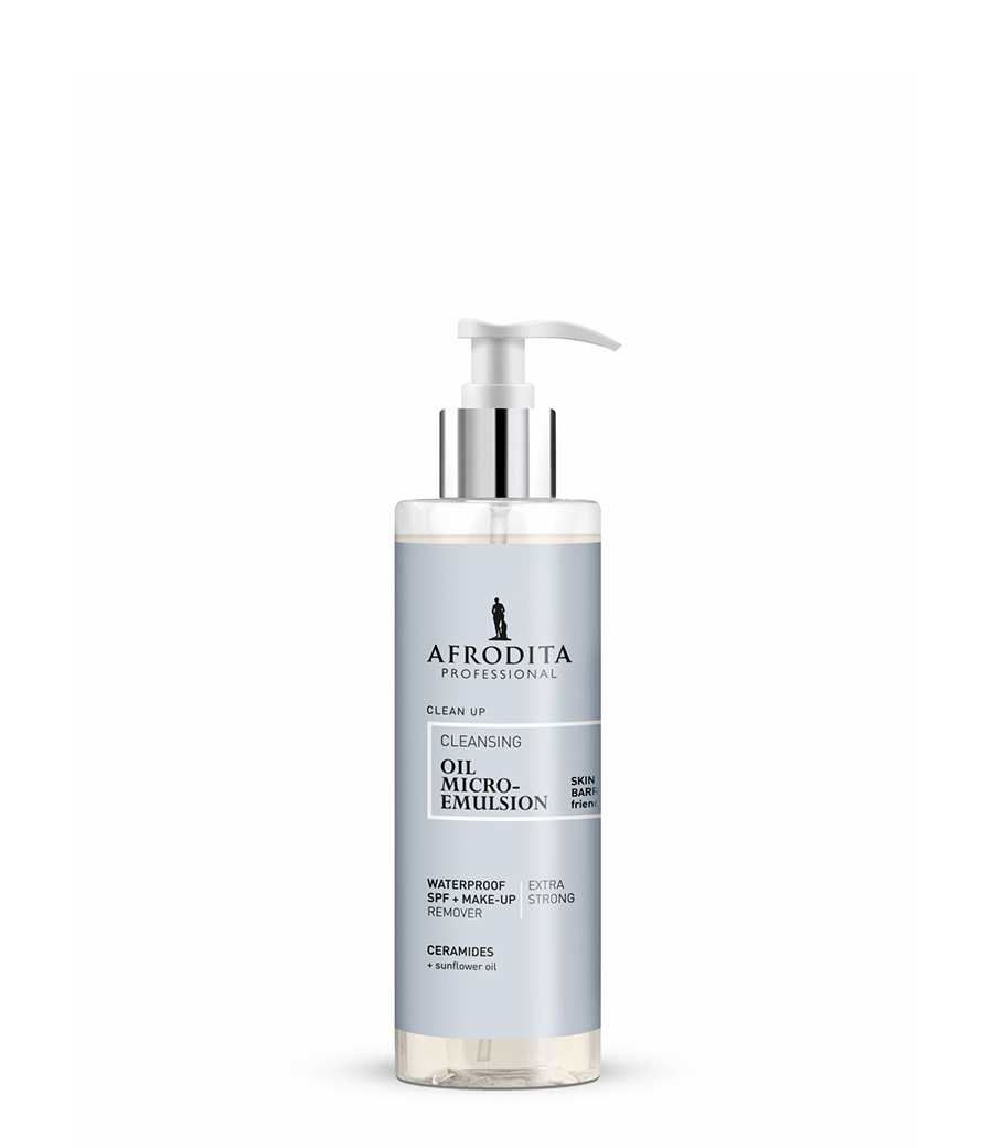 CLEAN UP Cleansing oil microemulsion