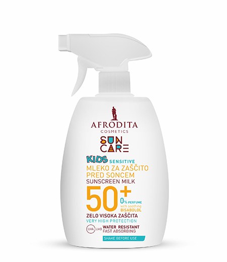 KIDS SENSITIVE  Mleko za vrlo visoku zaštitu od sunca SPF 50+