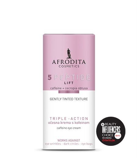 5PEPTIDE LIFT TRIPLE-ACTION KREMA ZA PODRUČJE OKO OČIJU S KOFEINOM 5PEPTIDE LIFT TRIPLE-ACTION KREMA ZA PODRUČJE OKO OČIJU S KOFEINOM