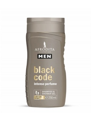MEN BLACK CODE Šampon i gel za tuširanje 