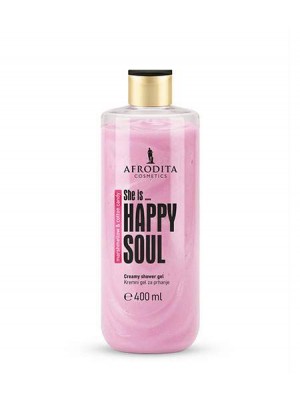 She is… HAPPY SOUL Kremasti gel za tuširanje