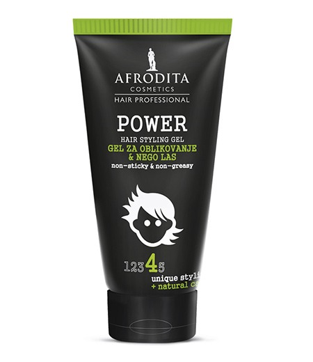 Gel za oblikovanje & negu kose POWER