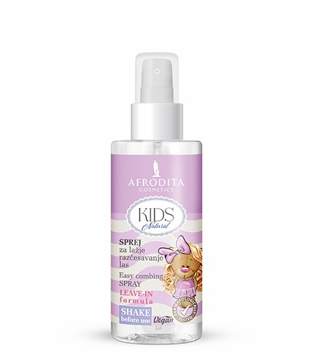 KIDS NATURAL Sprej za lakše raščešljavanje kose