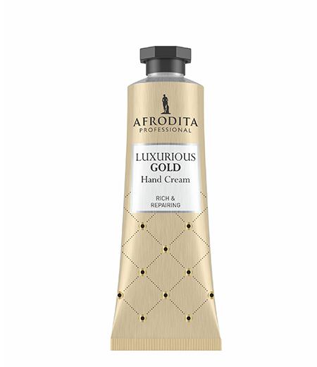 LUXURIOUS GOLD  Prefinjena anti-age krema za ruke sa zlatnim pigmentima 