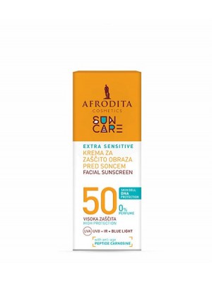 SUN CARE EXTRA SENSITIVE Krema za zaštitu lica od sunca SPF 50