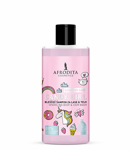 CANDY GIRL Glitter šampon za kosu i telo