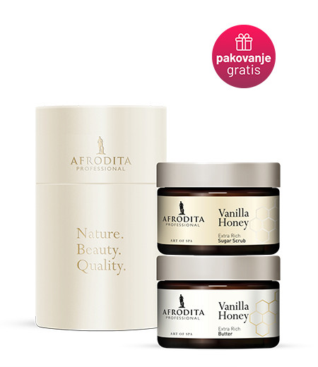 VANILLA HONEY Piling + Maslac za telo