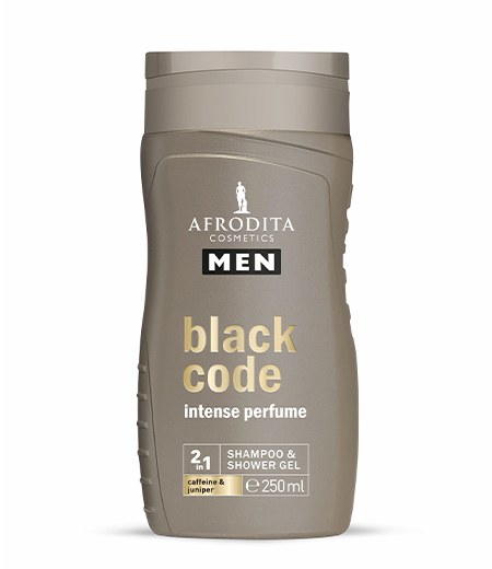 MEN BLACK CODE Šampon i gel za tuširanje 