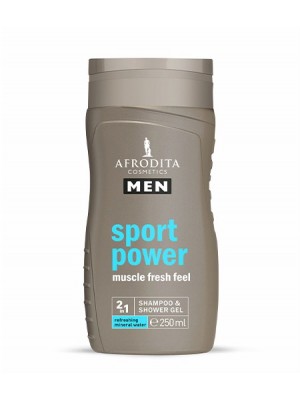 MEN SPORT POWER Šampon i gel za tuširanje