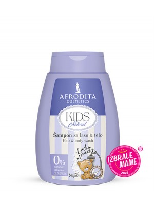 KIDS NATURAL Šampon za lase & telo