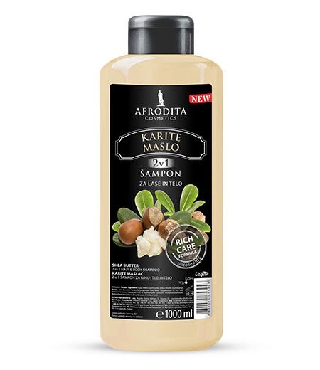 Šampon za lase in telo KARITE MASLO