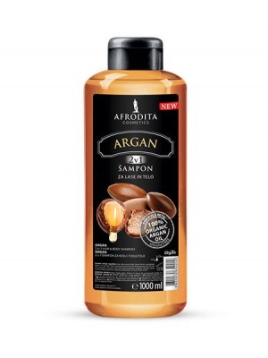 Šampon za lase in telo ARGAN
