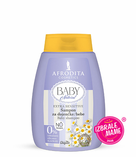 BABY NATURAL Šampon za dojenčke EXTRA SENSITIVE